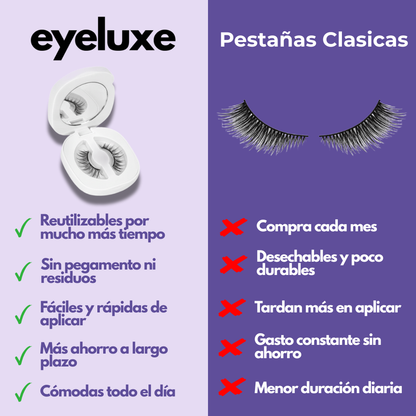 Pestañas Magnéticas Reutilizables - EyeLuxe