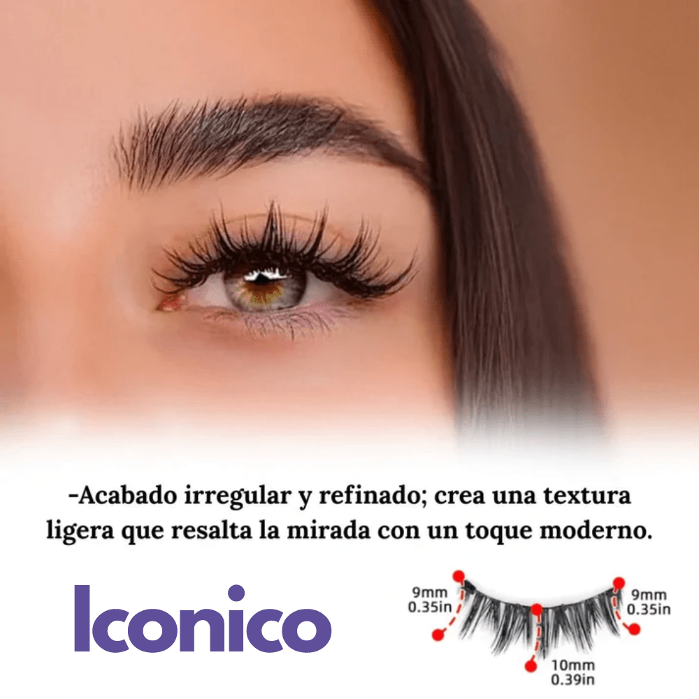 Pestañas Magnéticas Reutilizables - EyeLuxe - EyeLuxe