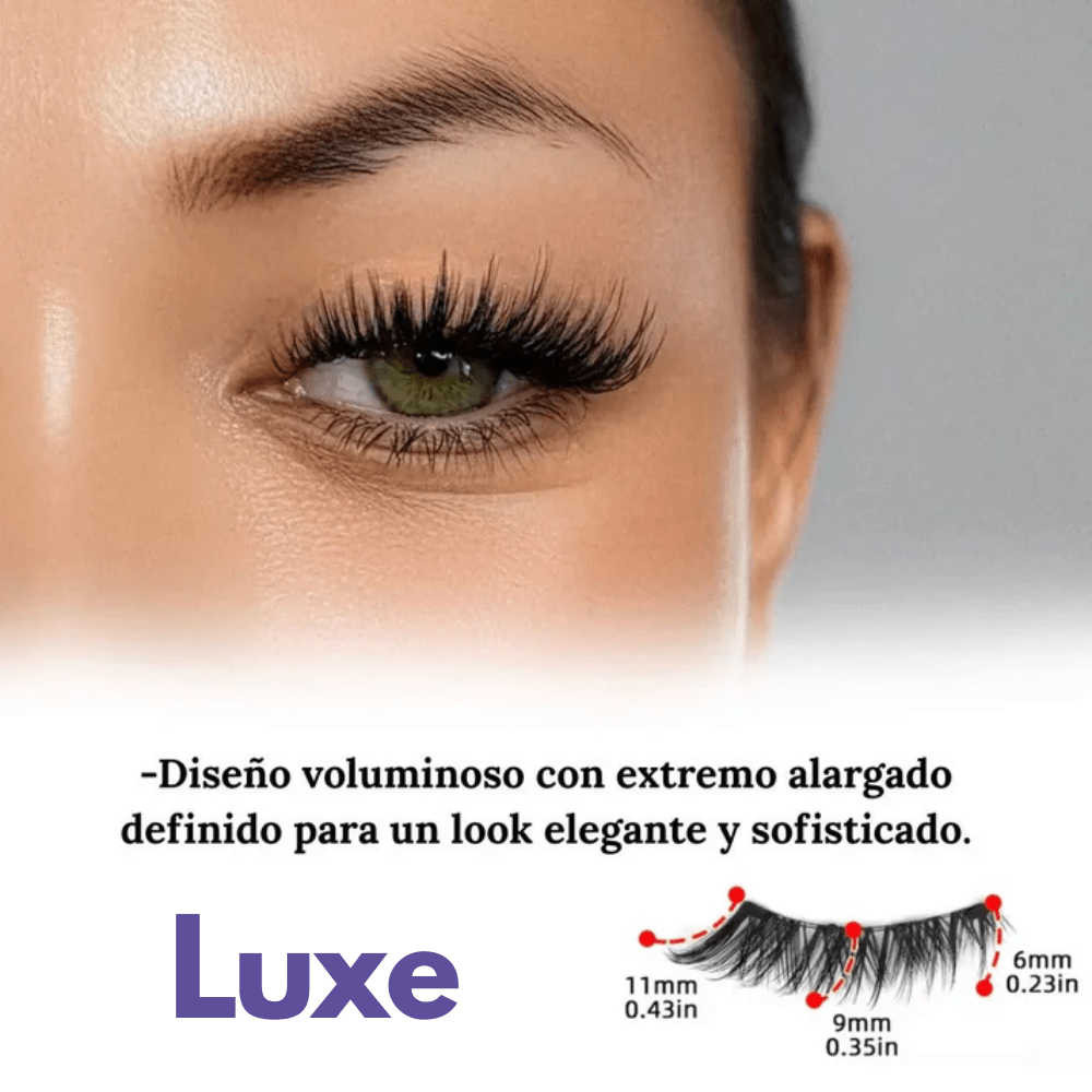 Pestañas Magnéticas Reutilizables - EyeLuxe - EyeLuxe