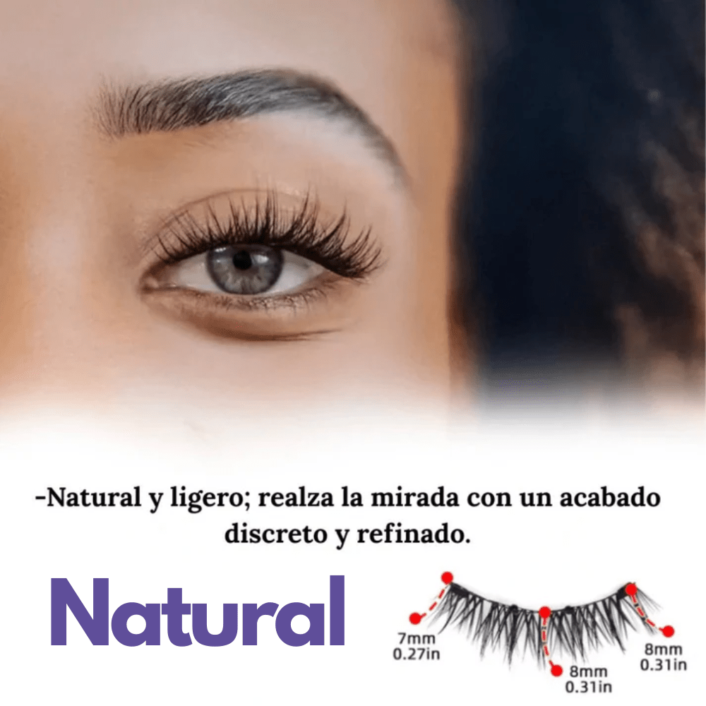 Pestañas Magnéticas Reutilizables - EyeLuxe - EyeLuxe